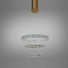 Кришталева люстра 7895/800+600+400S-gold