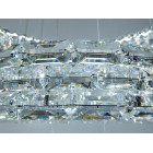 Підвісна LED-люстра Diasha 7896/600+400+200CH з трьома кришталевими кільцями, пультом, 70 W, CH, 59 см, 12-20m2 Підвісна LED-люстра Diasha 7896/600+400+200CH з трьома кришталевими кільцями, пультом, 70 W, CH, 59 см, 12-20m2
