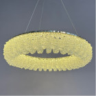 Люстра LED кільце з кришталем Linisoln 7903-500 80W, 50 см, 12-16 м2 Люстра LED кільце з кришталем Linisoln 7903-500 80W, 50 см, 12-16 м2