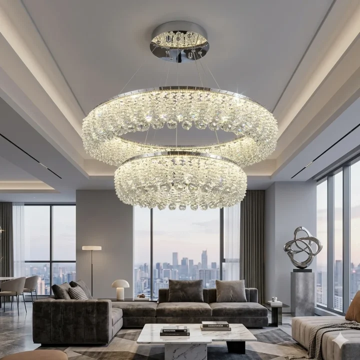 Кришталева люстра 7903-60*40 CH 140W