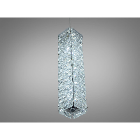 Підвіс LED Diasha 7927/1CH кришталевий хром 10 Вт