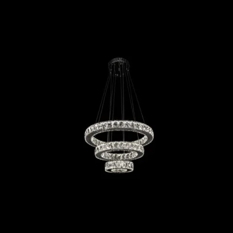 Кришталева led люстра Linisoln 7201-6A/480+340+190 Кришталева led люстра Linisoln 7201-6A/480+340+190