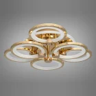Люстра 8022/3+3G LED 3color di