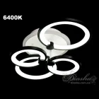 Люстра 8022/4BK LED 3color dim