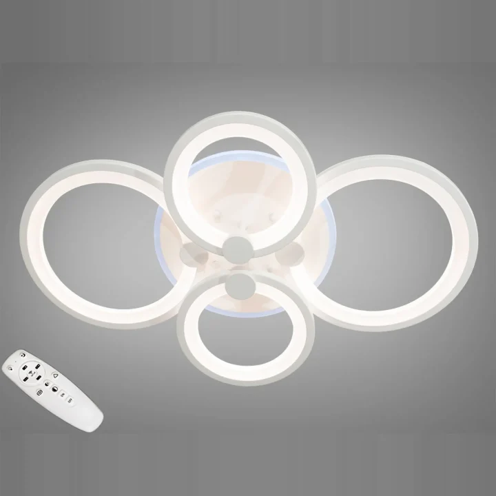 Люстра 8022/4WH LED 3color dim