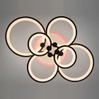 Люстра 8022/6BK LED 3color dim