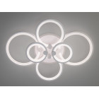 Люстра стельова LED Diasha 8022/6WH, 135W, 3200K-6500K, білий акрил, сучасний стиль для дому Люстра стельова LED Diasha 8022/6WH, 135W, 3200K-6500K, білий акрил, сучасний стиль для дому