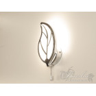 Бра настінне LED Diasha 8028/1HR Унікальне, 15W, 825 лм, 3000K, хром, акриловий плафон, для спальні