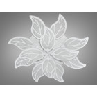 Люстра стельова LED Diasha 8028/8+4WH, 180W, 3200K-6000K, білий акрил, сучасний стиль з диммером та підсвіткою