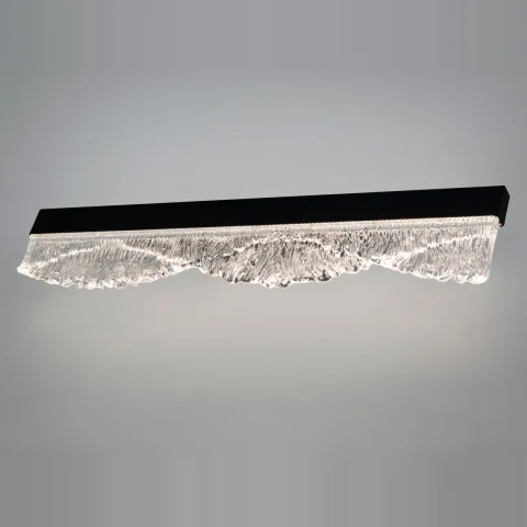 Настінне LED бра Diasha 8057/400BK чорне, 11 Вт, акрил, 3 режими
