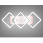 Світлодіодна люстра квадрати з пультом 8060/2+1WH LED 3 Світлодіодна люстра квадрати з пультом 8060/2+1WH LED 3