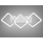 Світлодіодна люстра квадрати з пультом 8060/2+1WH LED 3 Світлодіодна люстра квадрати з пультом 8060/2+1WH LED 3