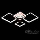 Люстра 8060/2+2BK LED 3color d