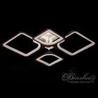 Люстра 8060/2+2BK LED 3color d