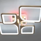 Люстра 8060/2+2G LED 3color di