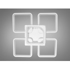 Світильник стельовий LED Diasha 8060/4+1WH 115W, білий, 57 см, сучасний стиль Світильник стельовий LED Diasha 8060/4+1WH 115W, білий, 57 см, сучасний стиль