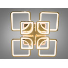 Люстра стельова LED Diasha 8060/4+4G, 190W, 3200K-6500K, золото, сучасний стиль для дому Люстра стельова LED Diasha 8060/4+4G, 190W, 3200K-6500K, золото, сучасний стиль для дому