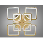 Люстра стельова LED Diasha 8060/4+4G, 190W, 3200K-6500K, золото, сучасний стиль для дому Люстра стельова LED Diasha 8060/4+4G, 190W, 3200K-6500K, золото, сучасний стиль для дому