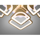 Люстра стельова LED Diasha 8060/4+4G, 190W, 3200K-6500K, золото, сучасний стиль для дому Люстра стельова LED Diasha 8060/4+4G, 190W, 3200K-6500K, золото, сучасний стиль для дому