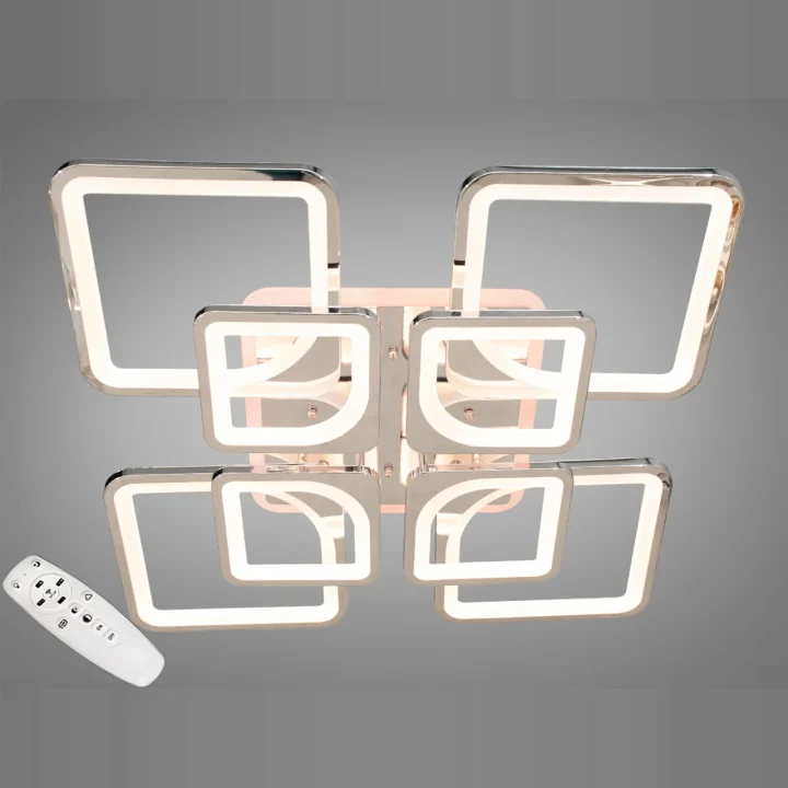 Люстра 8060/4+4HR LED 3color d