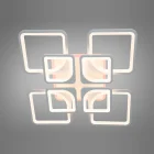 Люстра 8060/4+4WH LED 3color d