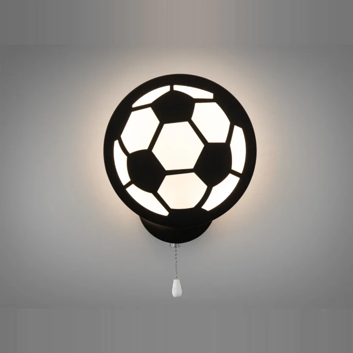 Світильник Настінний Led Diasha 8065/1Bk «Футбольний М’яч…