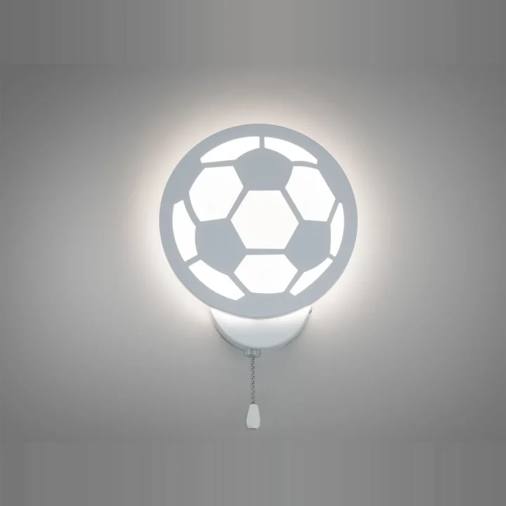 Світильник Настінний Led Diasha 8065/1Wh «Футбольний М’яч…
