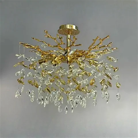 Кришталева люстра Linisoln 8072-600 C FG, 8×E14, ширина 58 см