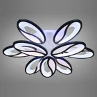 Люстра 8090/6+3BK LED 3color d