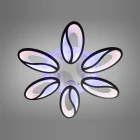 Люстра 8090/6BK LED 3color dim