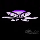 Люстра 8090/6BK LED 3color dim