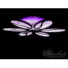 Люстра стельова LED Diasha 8090/6BK, 105W, 4100K, чорний метал, сучасний стиль, диммер, для дому Люстра стельова LED Diasha 8090/6BK, 105W, 4100K, чорний метал, сучасний стиль, диммер, для дому