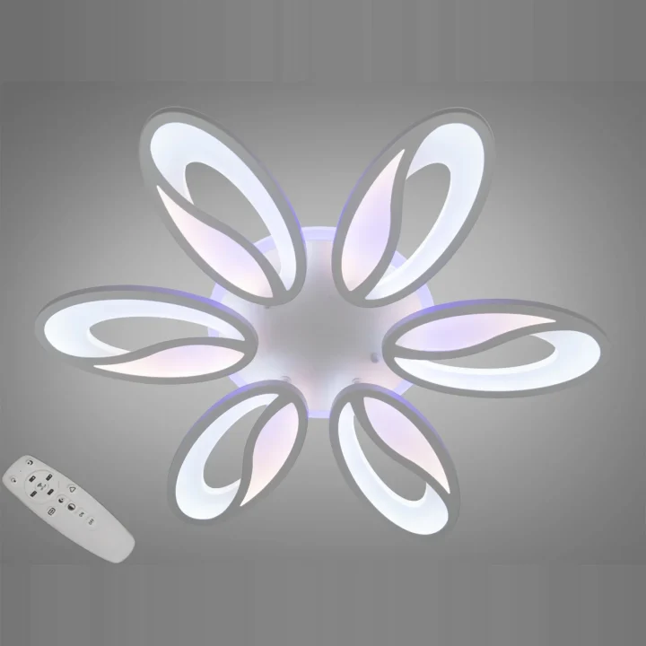 Люстра 8090/6WH LED 3color dim