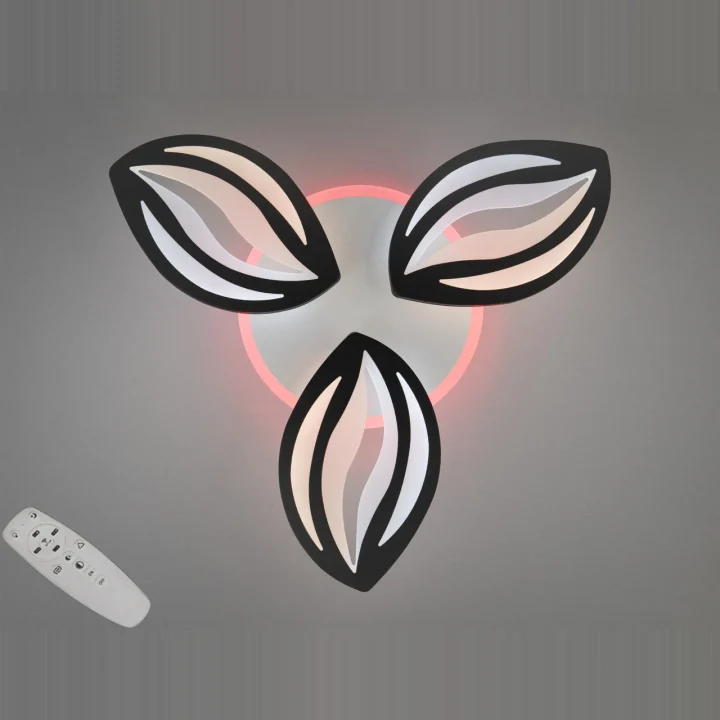Люстра 8092/3BK LED 3color dim
