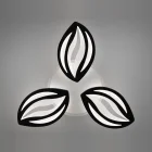 Люстра 8092/3BK LED 3color dim