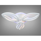 Стельовий світильник LED Diasha 8092/3WH, 65W, 4100K, білий акрил, сучасний стиль з пультом і диммером Стельовий світильник LED Diasha 8092/3WH, 65W, 4100K, білий акрил, сучасний стиль з пультом і диммером