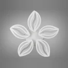 Люстра 8092/5WH LED 3color dim