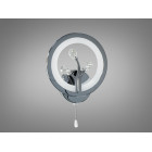 Світильник декоративний LED Diasha 8135/1HR, 16W, хром, приліжковий, IP20, 880 лм, висота 22 см, діаметр 19 см Світильник декоративний LED Diasha 8135/1HR, 16W, хром, приліжковий, IP20, 880 лм, висота 22 см, діаметр 19 см