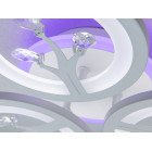 Стельовий LED-світильник Diasha 8135/3WH — 50 Вт, 3 кільця, диммер, пульт Стельовий LED-світильник Diasha 8135/3WH — 50 Вт, 3 кільця, диммер, пульт
