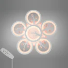 Стельовий Led 8135/5+1WH LED 3color d