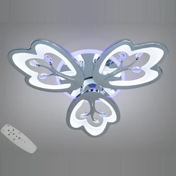 Люстра 8148/3HR LED 3color dim