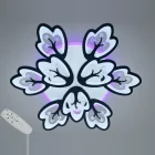 Люстра 8148/6+3BK LED 3color d