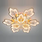 Люстра 8148/6+3G LED 3color di