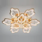 Люстра 8148/6+3G LED 3color di