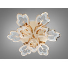 Стельова LED люстра Diasha 8148/6+3G золото, 9 модулів, 185 Вт, 80 см, 16-25m2 Стельова LED люстра Diasha 8148/6+3G золото, 9 модулів, 185 Вт, 80 см, 16-25m2