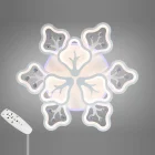 Люстра 8149/6+3WH LED 3color d