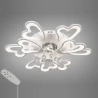 Люстра 8154/6+3WH dimmer