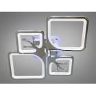 Сучасна стельова LED-люстра Diasha 8157/2+2HR LED 3color dimmer, 83W, 4565 lm, димер Сучасна стельова LED-люстра Diasha 8157/2+2HR LED 3color dimmer, 83W, 4565 lm, димер