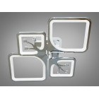 Сучасна стельова LED-люстра Diasha 8157/2+2HR LED 3color dimmer, 83W, 4565 lm, димер Сучасна стельова LED-люстра Diasha 8157/2+2HR LED 3color dimmer, 83W, 4565 lm, димер