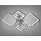 Сучасна стельова LED-люстра Diasha 8157/2+2HR LED 3color dimmer, 83W, 4565 lm, димер Сучасна стельова LED-люстра Diasha 8157/2+2HR LED 3color dimmer, 83W, 4565 lm, димер